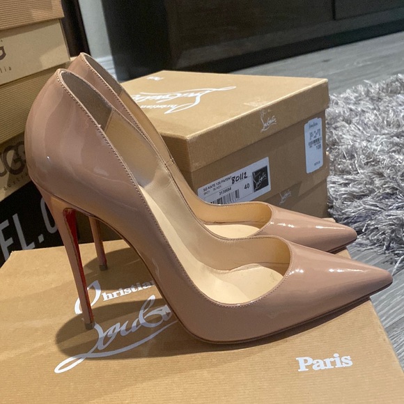 Christian Louboutin Shoes - nude So Kate CL